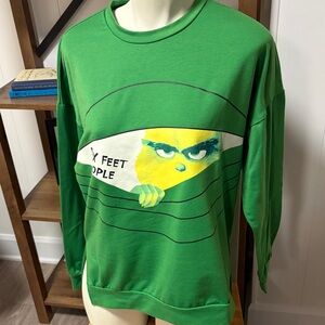 Grinch holiday Graphic Sweater